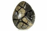 Septarian Dragon Egg Geode - Removable Section #250970-2